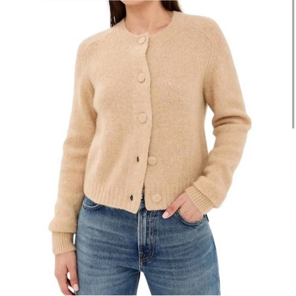 NWT A.L.C Women's. Laine Button-down Knit Cardigan - Picture 4 of 11